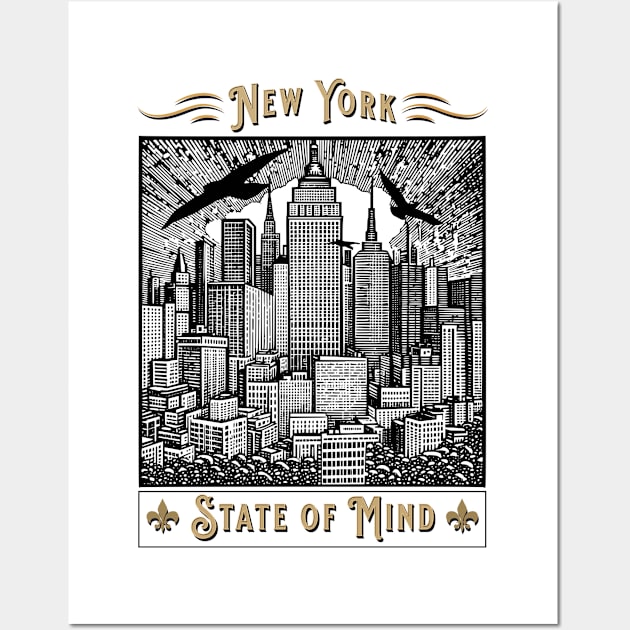 New York State of Mind Wall Art by Richardramirez82